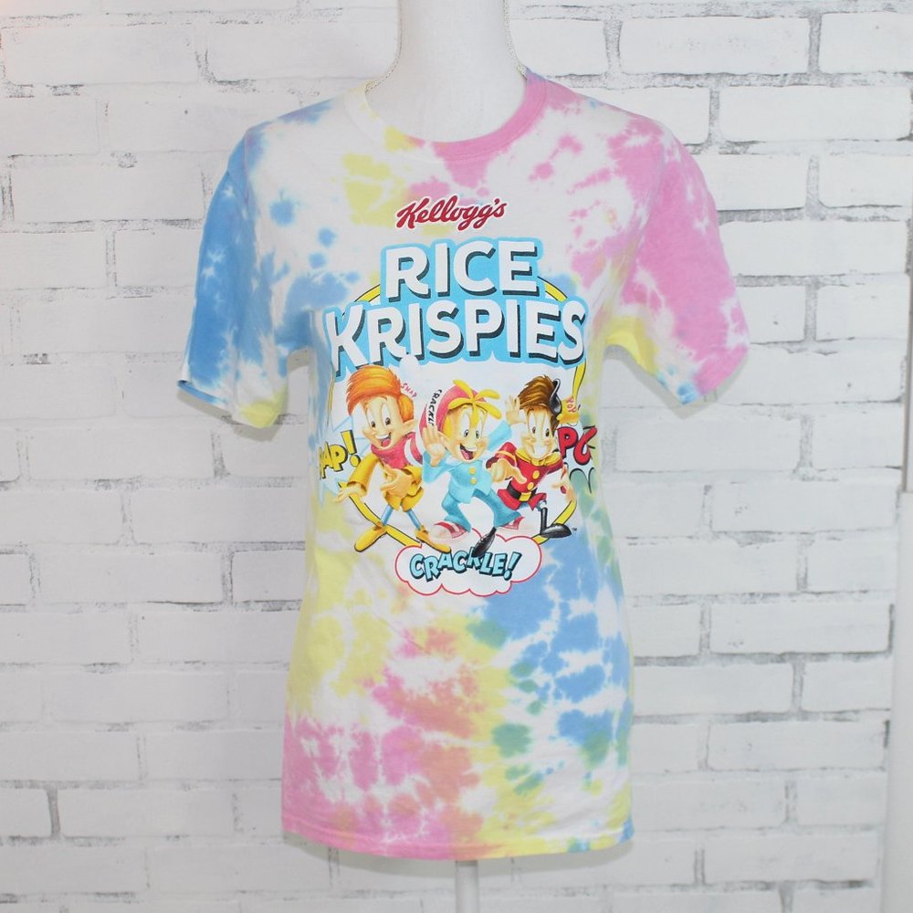 Kellog's Rice Krispees Tie Dye Graphic Tshirt